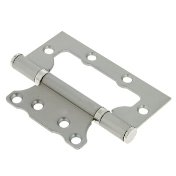 Петля без врезки 100*75*2,5мм ХРОМ суперматовый CRS Code Deco *1/25/100