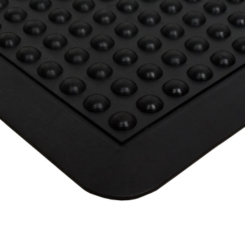 Коврик 60*90 см резтновый"Антиусталость" черный"VORTEX"  (арт.24248) *1/10