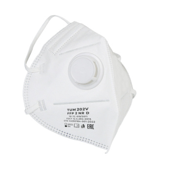 Респиратор складной с клапаном TUM 202 V TUM-SIZ *1/500 Респиратор складной с клапаном TUM 202 V TUM-SIZ *1/500