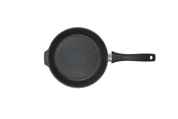 Сковорода алюмин. антипригарная "Kukmara" "Granit" black d16см сггч160а *1/10