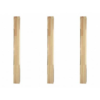 Заходный столб 8х8х110 см Арелан, точеный, тип 3, сосна, сорт экстра Заходный столб 8х8х110 см Арелан, точеный, тип 3, сосна, сорт экстра