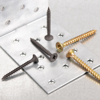 Саморезы по металлу BROZEX пакет 3,5*35 частая резьба (20шт) *10/100