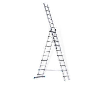 Лестница-стремянка алюм. универс.складная 3-секц. х10ст. общ.дл.6,74м 4310 "UFUK Pro" *1