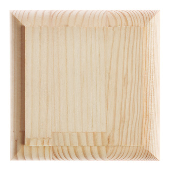 Крышка для лестничного столба 10х10 см Арелан, сосна, сорт экстра Крышка для лестничного столба 10х10 см Арелан, сосна, сорт экстра