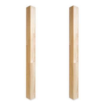 Заходный столб 8х8х110 см Арелан, фрезерованный, тип 1, сосна, сорт экстра Заходный столб 8х8х110 см Арелан, фрезерованный, тип 1, сосна, сорт экстра