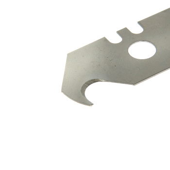 Лезвия сменные трапециевидные крюк 18мм (5шт) толщина 0,5мм сталь HCS (3062500) "888" *1/20