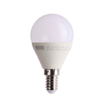 Лампа светодиодная Gauss Elementary, Е14, шар, 8 Вт, 540 Лм, 4000 К, нейтральный белый