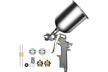 Краскопульт пневмат.бак верхний 1л200л/мин сопло1,2;1,5;1,8мм3,0-4,0бар штуцер1/4"DKSG1U-1 DEKO*1/20 Краскопульт пневмат.бак верхний 1л200л/мин сопло1,2;1,5;1,8мм3,0-4,0бар штуцер1/4"DKSG1U-1 DEKO*1/20