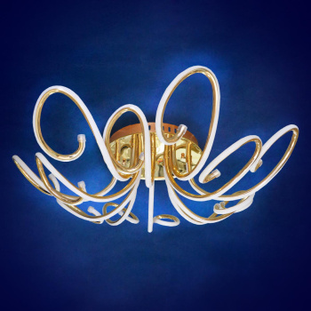 Люстра YT209/12  162W LED 220V пульт 3000K 3 реж (h-260; d-900) VERNER LIGHTING *1 *