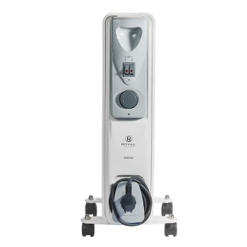 Радиатор масляный 7 секций 1500Вт Royal Clima SIENA ROR-S7-1500M S=15кв.м *1