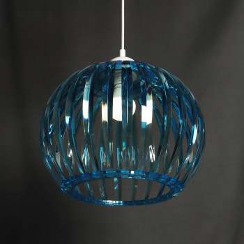 Люстра 0336/1 Е27 15Вт синий S=2м2  *1 Люстра 0336/1 Е27 15Вт синий S=2м2  *1