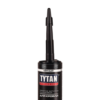 Герметик кровельный 310 мл TYTAN, битумно-каучуковый, черный Герметик кровельный 310 мл TYTAN, битумно-каучуковый, черный