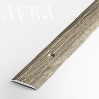 Порог-стык одноуровневый 25х1350 мм Лука ПС 01, дуб английский