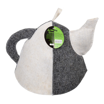 Шапка "Чайник" комби, "Hot Pot", войлок 100% /20