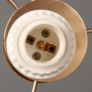 Люстра Verner Lighting Е1589/1HA, 40 Вт, E14, 1 лампа, золото