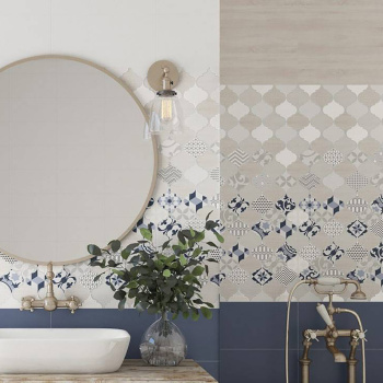 Декор Мореска 3 бежевый 200*400 1641-8627-1001 Ласселсбергер *1/8