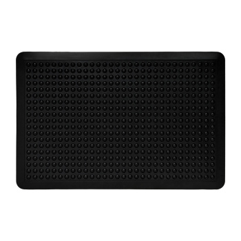 Коврик 60*90 см резтновый"Антиусталость" черный"VORTEX"  (арт.24248) *1/10