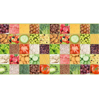 Панель стеновая ПВХ "ГРЕЙС" Плитка Столовый микс (964*484 мм) *10