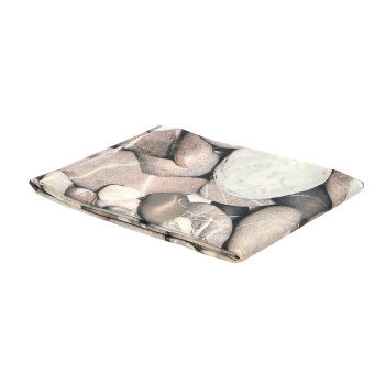 Штора для ванной Санакс Речные камни, 180х180 см, полиэстер, без колец Штора для ванной Санакс Речные камни, 180х180 см, полиэстер, без колец