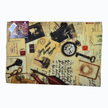 Коврик 40*60 см влаговпитывающий "Samba" "Открытка" "VORTEX" (арт.22413) *1/15