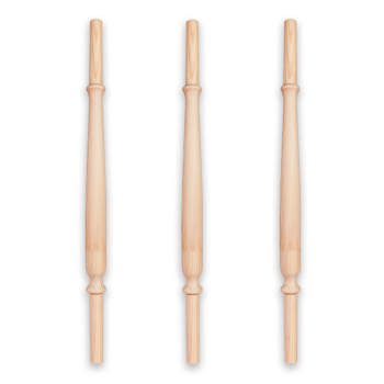 Балясина 5х5х90 см Арелан, точеная нагельная, тип 1, сосна, сорт экстра Балясина 5х5х90 см Арелан, точеная нагельная, тип 1, сосна, сорт экстра