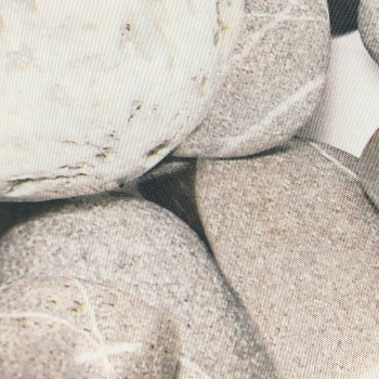 Штора для ванной Санакс Речные камни, 180х180 см, полиэстер, без колец Штора для ванной Санакс Речные камни, 180х180 см, полиэстер, без колец