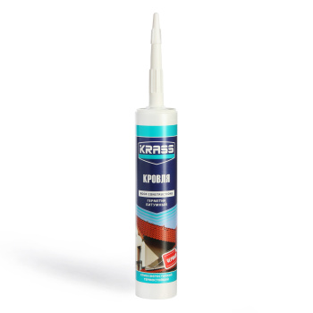 Герметик кровельный 300 мл KRASS, битумный, черный Герметик кровельный 300 мл KRASS, битумный, черный