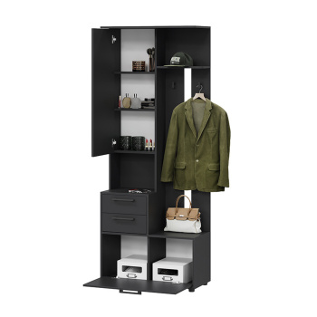 Шкаф-секция комбинированная «Витра» тип 1 Антрацит*1