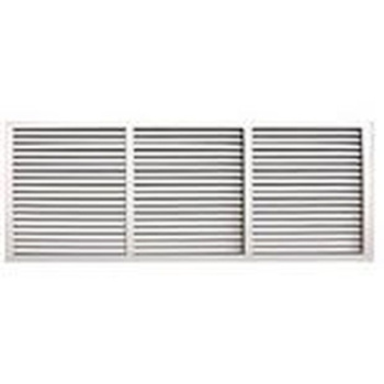Решетка радиаторная пластиковая 600*1500 мм белая  *5