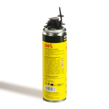 Очиститель монтажной пены 500 мл Ремонт на 100%