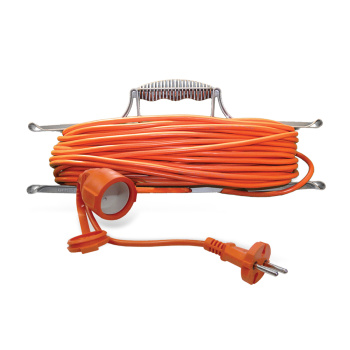 Удлинитель силовой UNIVersal УШ-6, 1 розетка, 50 м, на рамке, ПВС, 2х0,75 мм2, 1300 Вт, без заземления